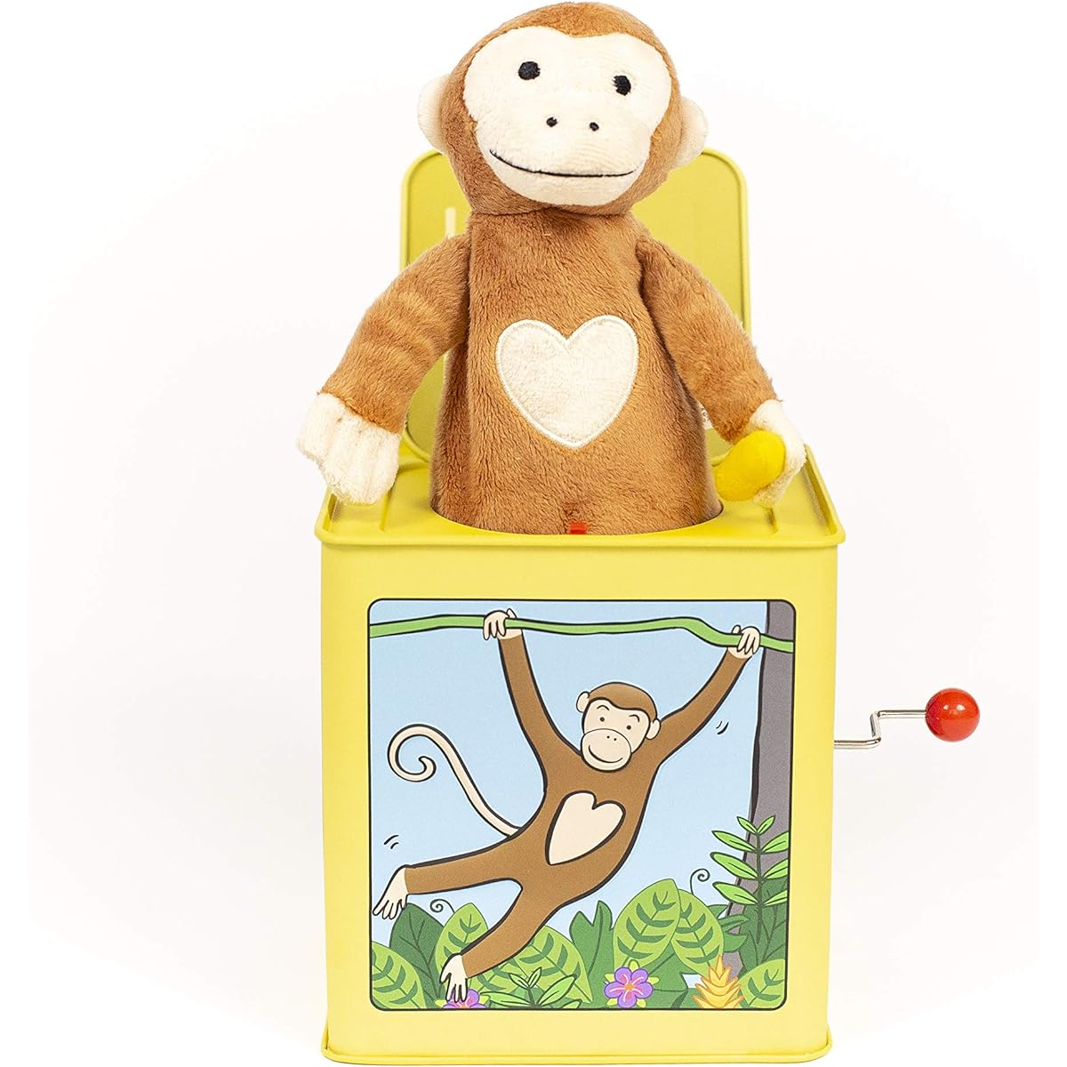 Jack The Monkey Tin Jack In The Box by Jack Rabbit Creations [Parallel Import]