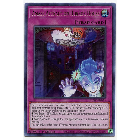 Amaze Attraction Horror House - LIOV-EN075 - Ultra Rare - First Edition