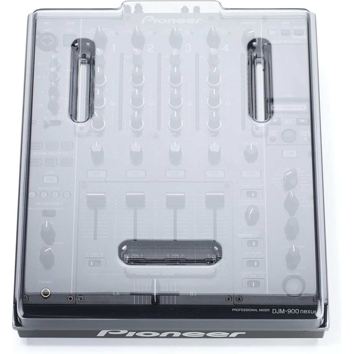 DECKSAVER Shockproof cover compatible with Pioneer DJM-900, 900nexus, 900SRT DS-PC-DJM900