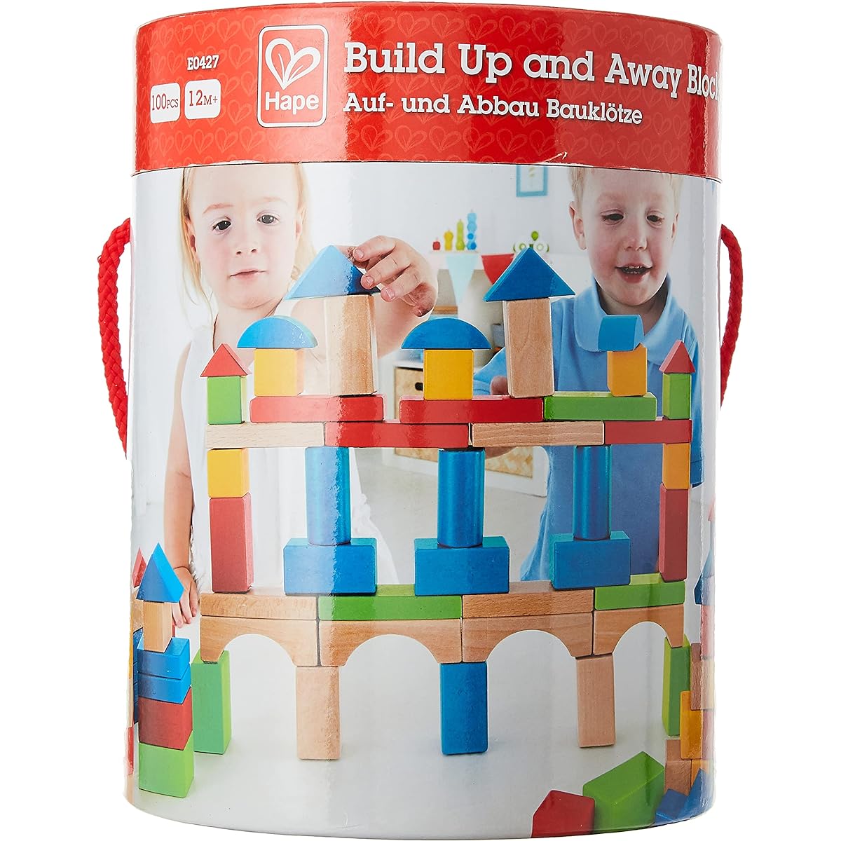 Hape Beach Blocks 100 Pieces E0427 (Ages 3 and up)