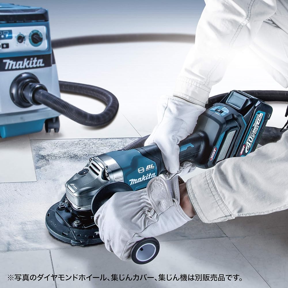 Makita 125mm Disc Grinder 40Vmax Battery/Charger/Case Sold Separately GA020GZ