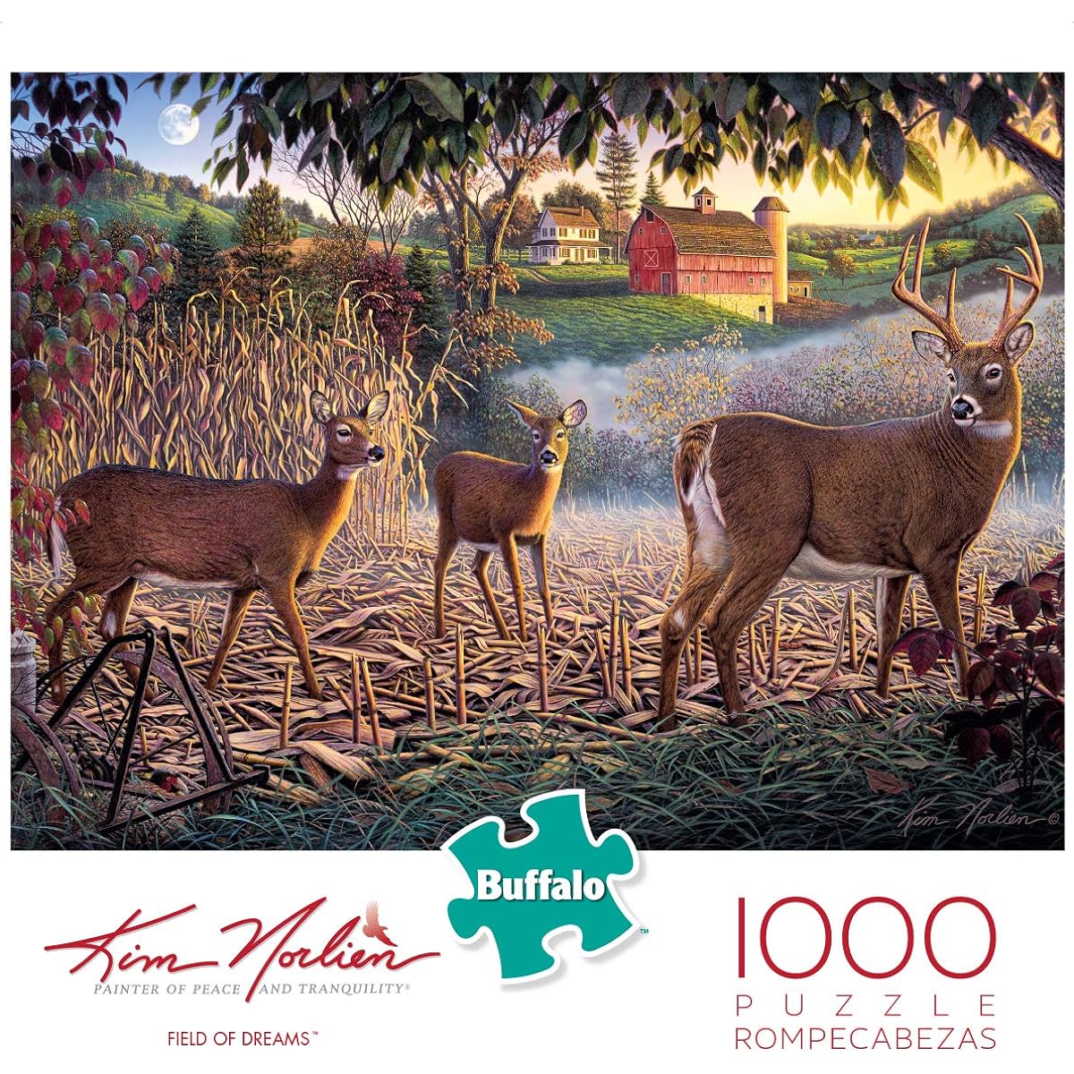 Buffalo Games - Kim Norian - Field of Dreams - 1000 Piece Jigsaw Puzzle