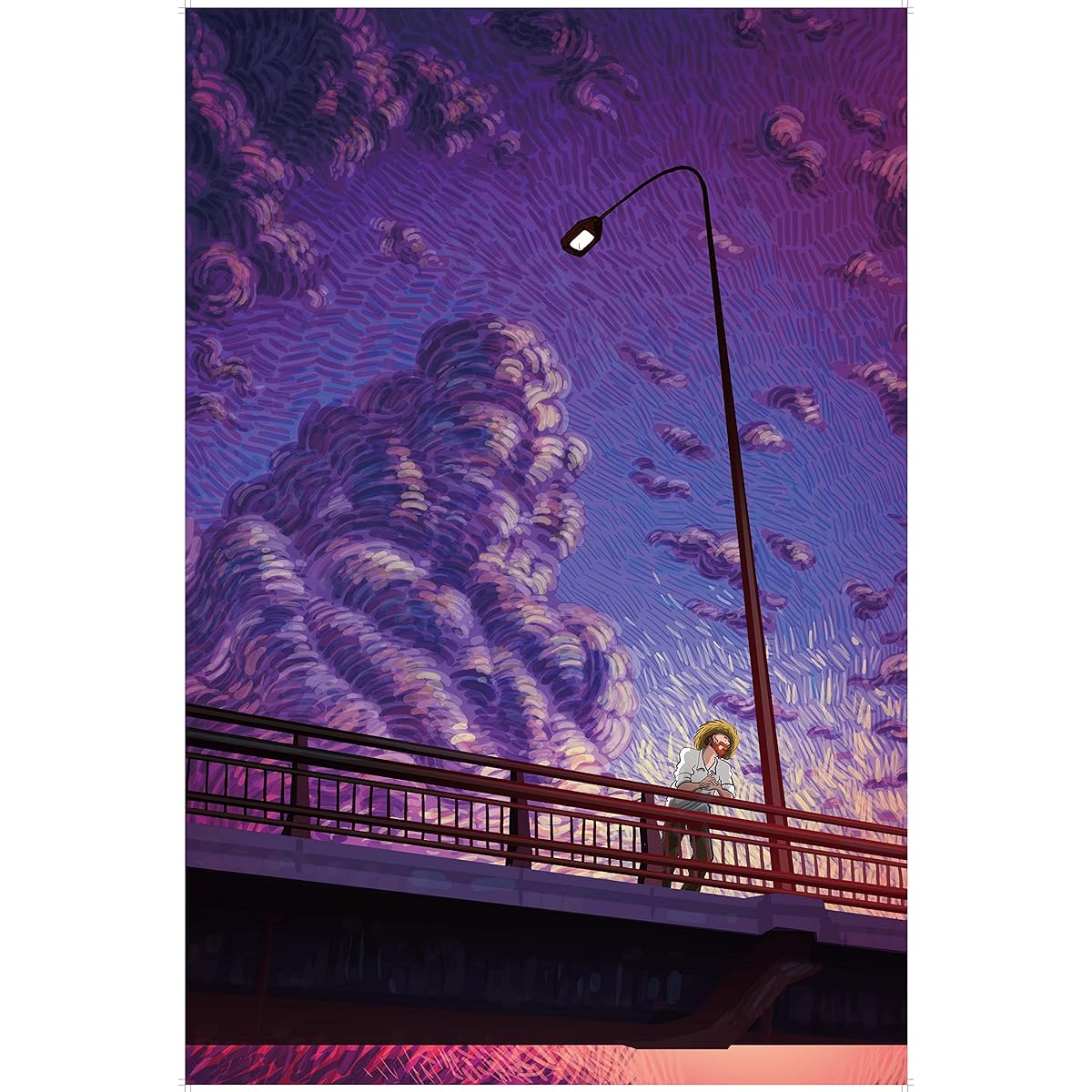 VOX Classic - Van Gogh Style The Bridge 1000 Piece Jigsaw Puzzle for Adults and the Whole Family Dust-Free Matte Finish Perfect Gift for Puzzle Enthusiasts