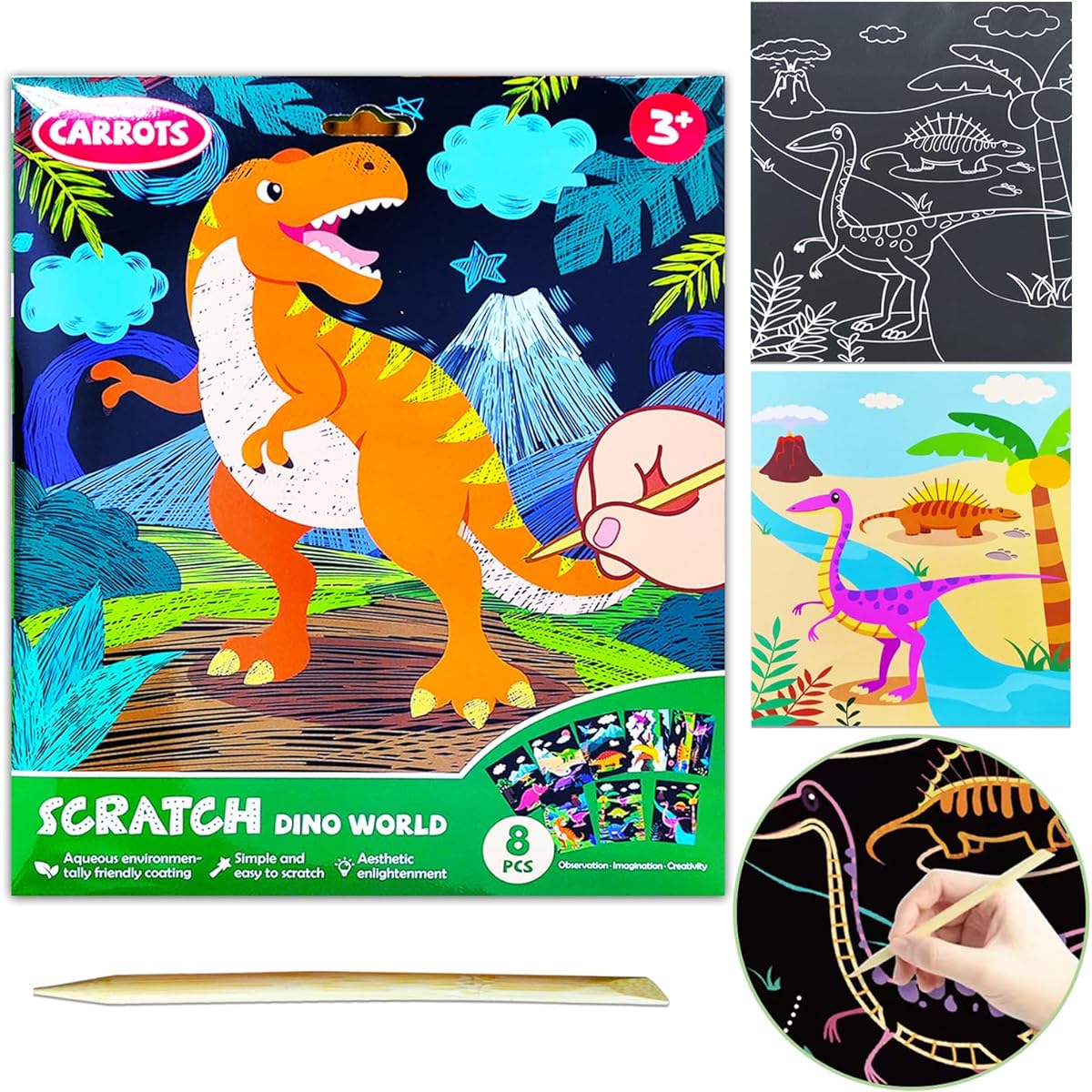 JUNQIU US Paper Craft Kit for Kids