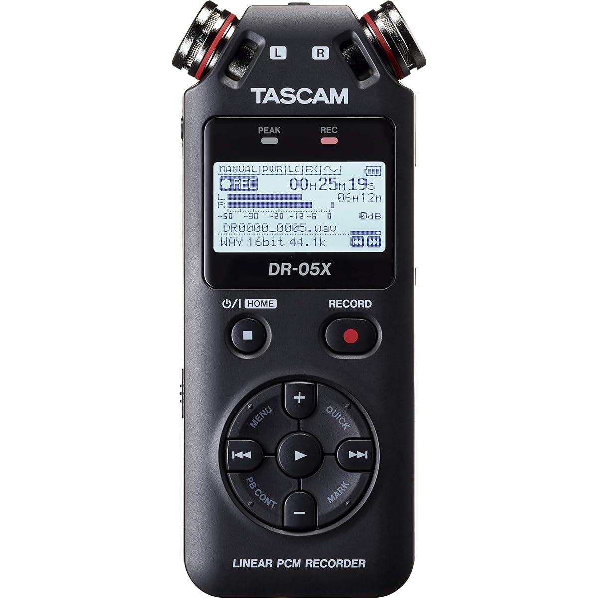 TASCAM DR-05X USB Audio Interface Stereo Linear PCM Recorder Handy Recorder USB Microphone Youtube ASMR 24/96 High Resolution