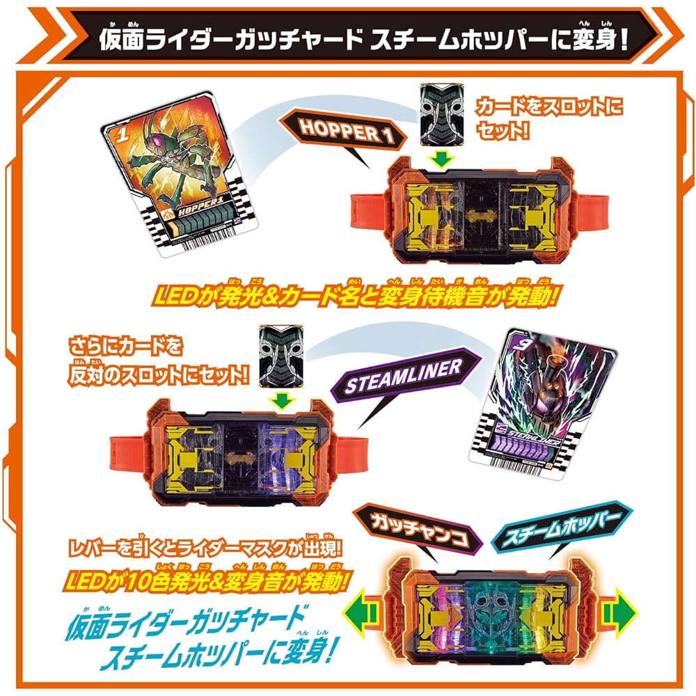 [Bandai] Kamen Rider Gatchard Transformation Belt DX Gatchard Driver & Gatchard Draw Holder Set