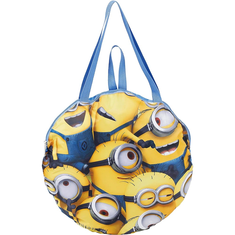 CAPTAIN STAG Minions Tent One Touch Tent Beach Tent Pop Up Tent Duo UV [For 2 People] Approximately 1.4 tatami 6 pegs and carry bag included Minions/3D UY-8030