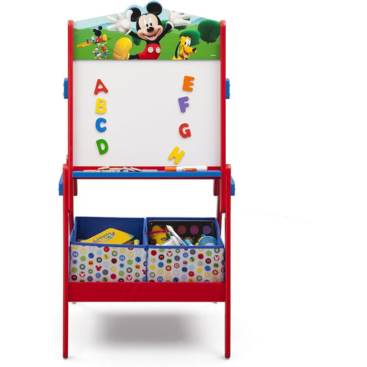 Easel and Dry Erase Board, Magnetic Letters, Red TE87583MM