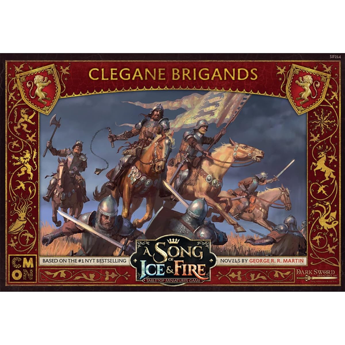 A Song of Ice and Fire Tabletop Clegane Brigands Unit Box | Strategy Game for Teens and Adults | Ages 14+ | 2+ Players | Average Play Time 45-60 minutes | Made by CMON (SIF214)