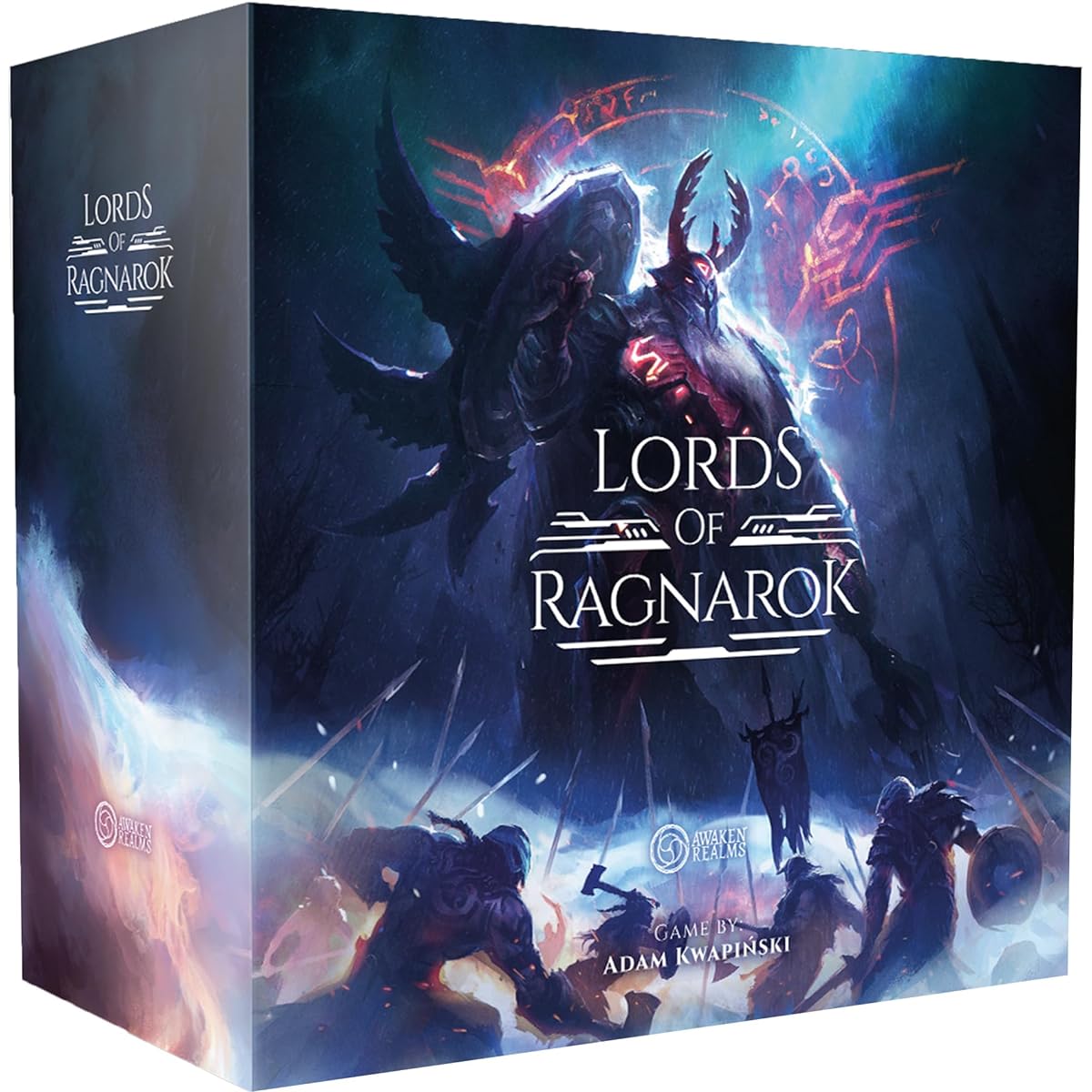 Awaken Realms Lords of Ragnarok Board Game Stretch Goal Expansion Strategic Asymmetric Warfare Sci-Fi Twisted Fantasy Game Ages 14+ 1-5 Players 90-120 Minute Playtime