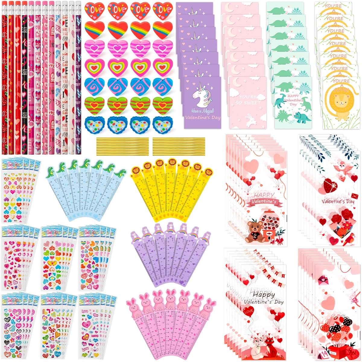 LilKisThk Valentine's Day Stationery Set