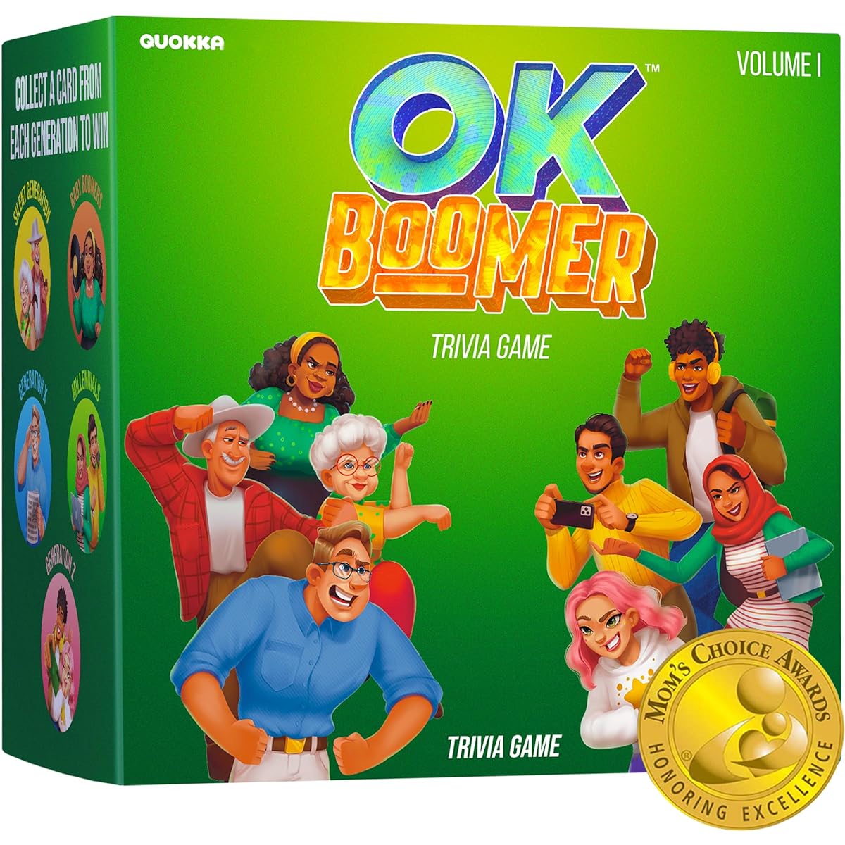 OK Boomer Green Edition Trivia Game