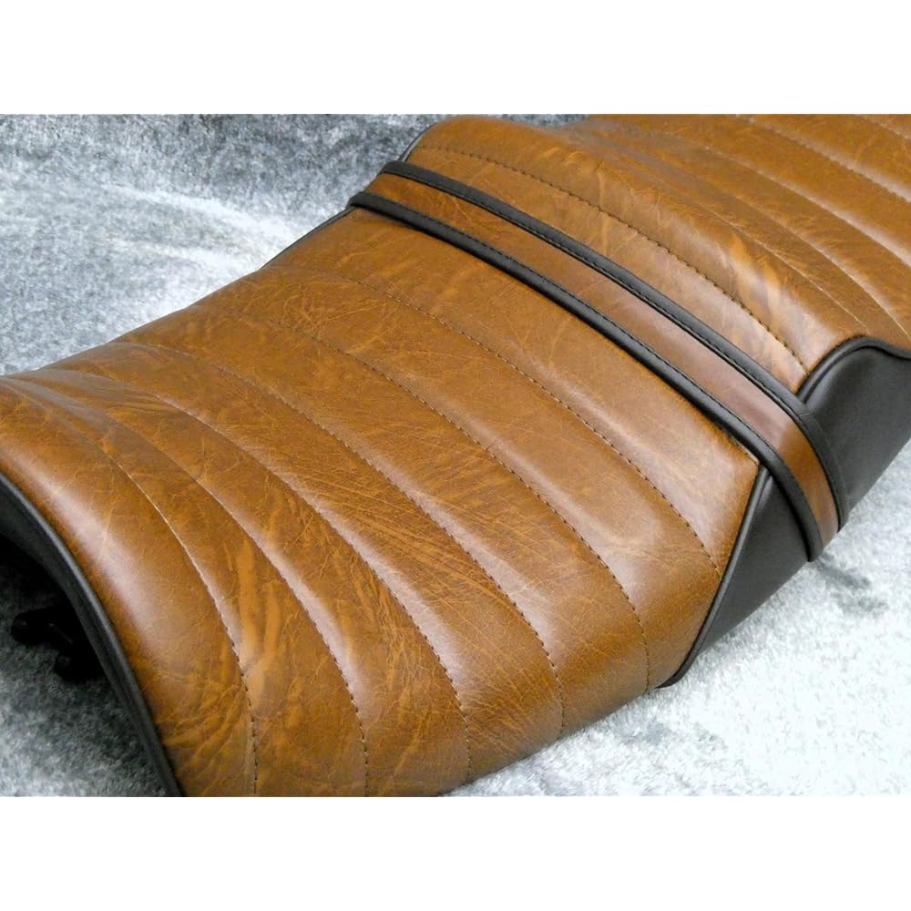 NC39 NC42 Tuck Roll Sheet/Tuck Roll Sheet NC39 NC42 CB400SF HYPER VTEC REVO Ⅱ Ⅲ CB400SB Custom Parts Sufour (Brown Two-tone Tuck Roll Sheet)