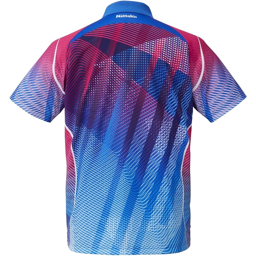Nittaku NW2194 Table Tennis Game Shirt, Siding Shirt, Unisex, JTTA Officially Approved, Can Be Worn in Official Matches