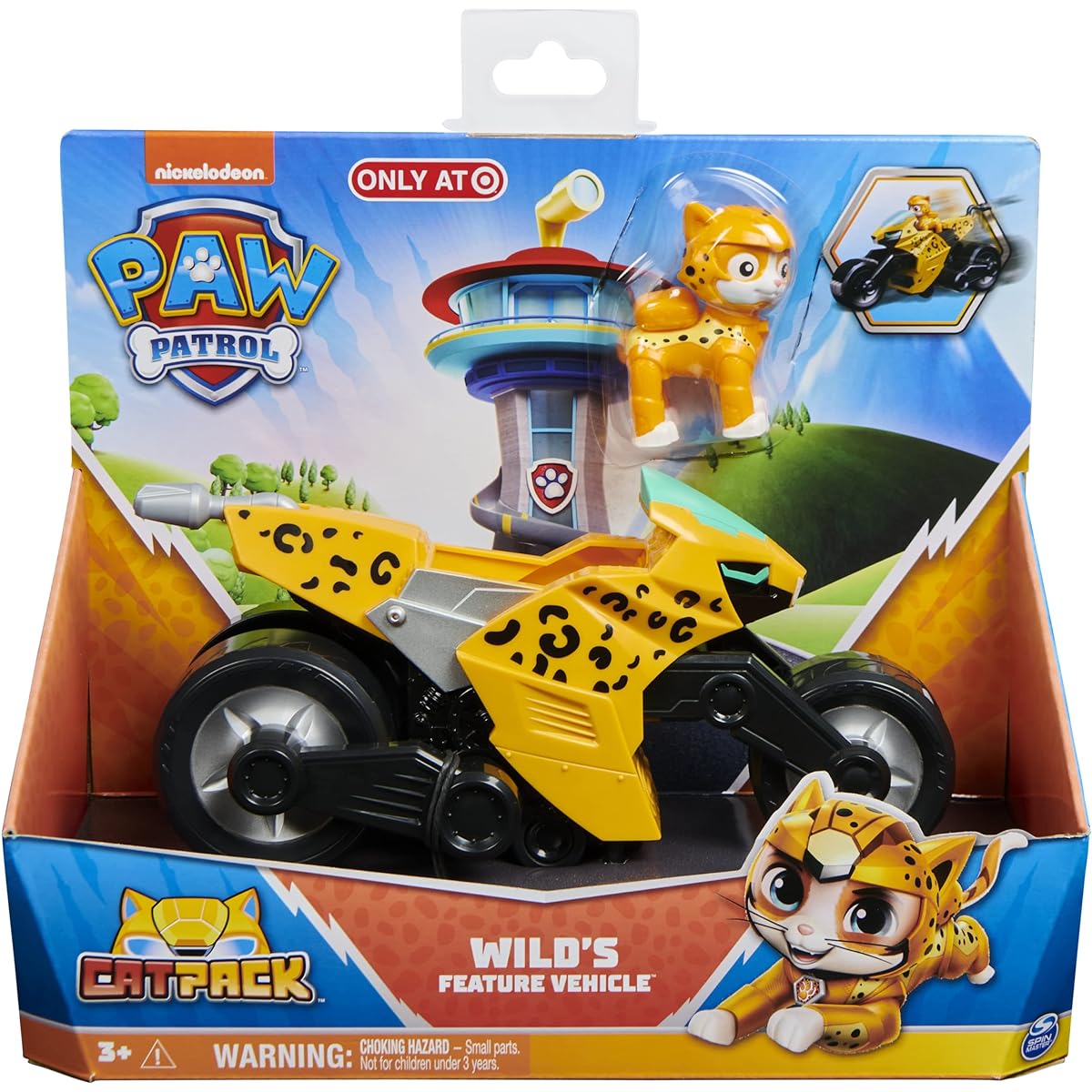 Paw Patrol Cat Pack Wild Exclusive Features Vehicles & Figures, 6064497