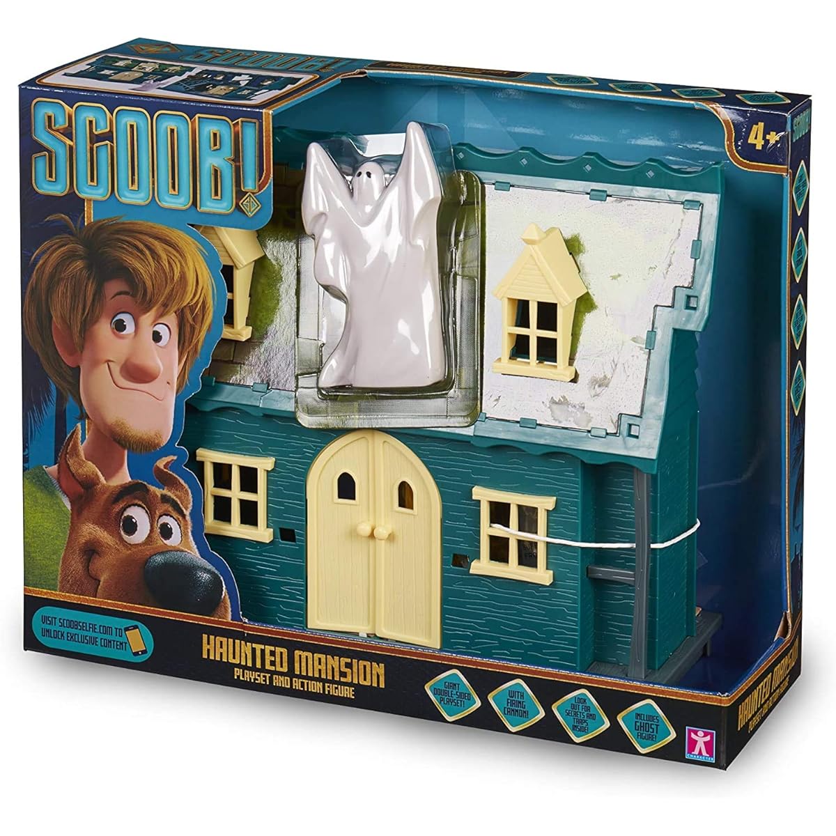 Aunt Mansion Playset with Ghost