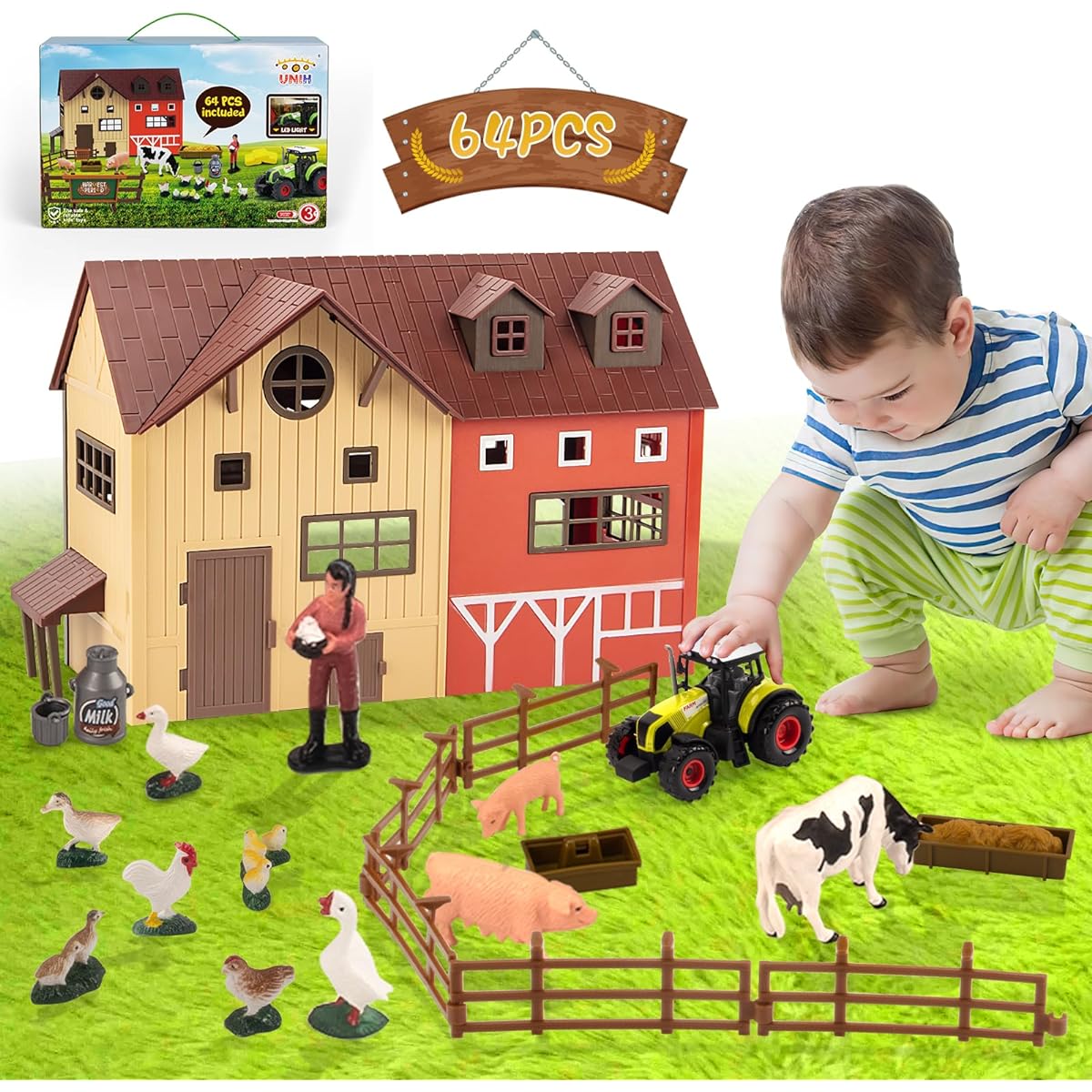 UNIH farm toy 3 years old