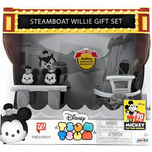 Tsum Tsum Disney Steamboat Willie Gift Set - Mickey 90 Years
