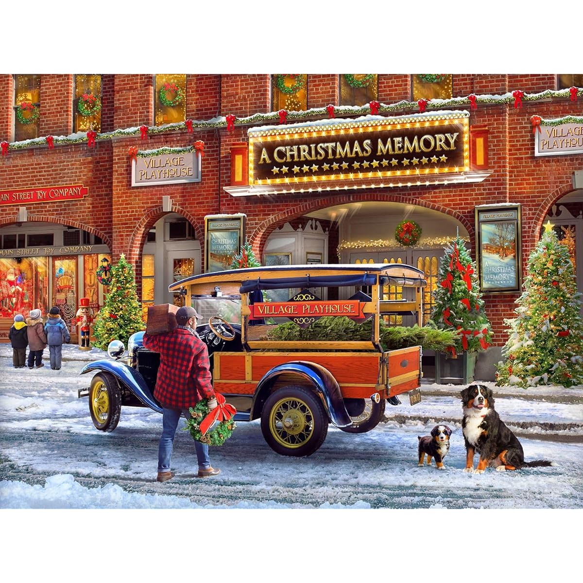 Springbok Village Playhouse 1000 Piece Jigsaw Puzzle for Adults Made in the USA