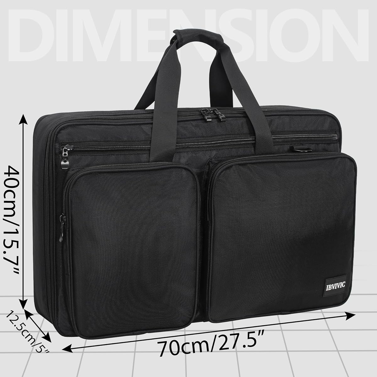 IBVIVIC Lightweight Controller Storage Bag Case for Pioneer RX/NI Traktor Kontrol S8/DDJ SX SX2 SX3/DDJ 800 808/DDJ FLX6