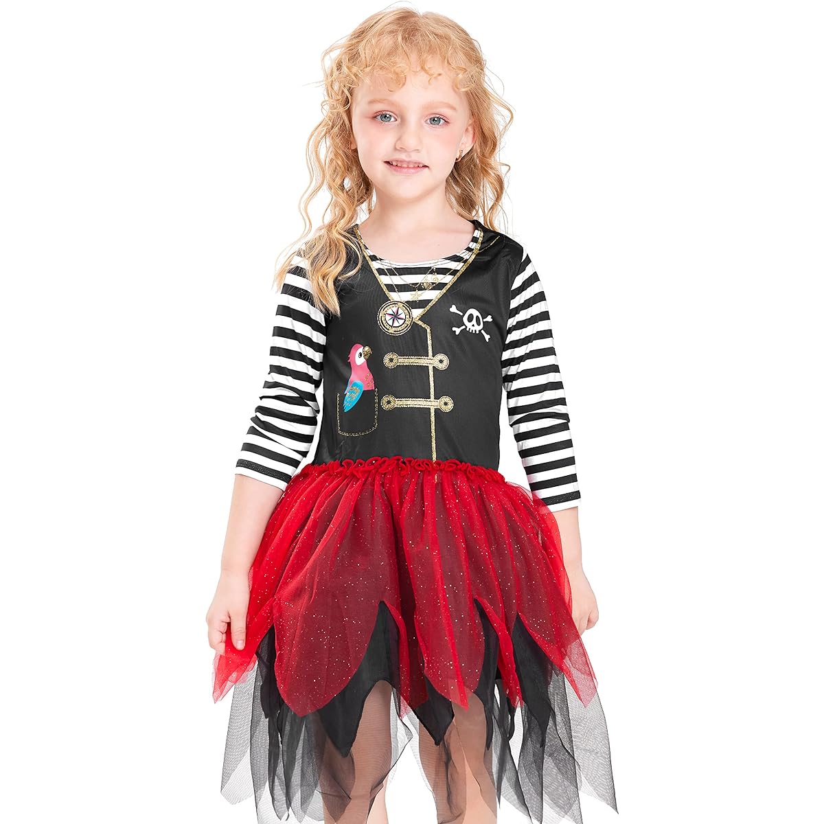Pirate Costume Role Play Set Buccaneer Fancy Dress Outfit