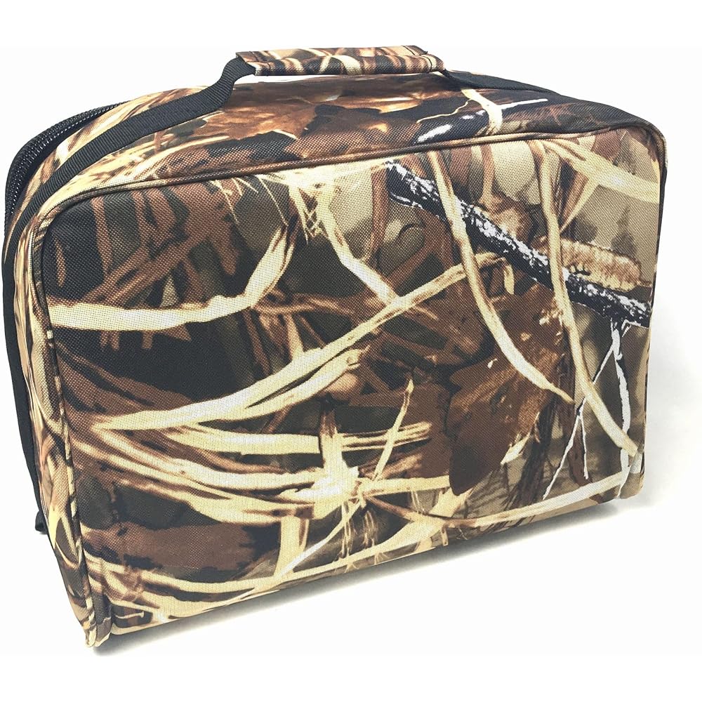 Camouflage pattern reel case ★The inner partitions are adjustable so you can store reels of various sizes, and the 8 partitions are removable so you can also store small items.Bait reel case Spinning reel case Fly reel case Reel bag Tackle box