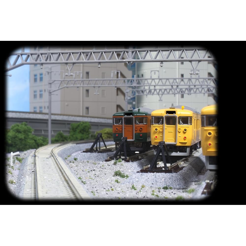 KATO N Gauge 115 Series 300 Series Chugoku Regional Color 3-Car Set 10-1808 Railway Model Train