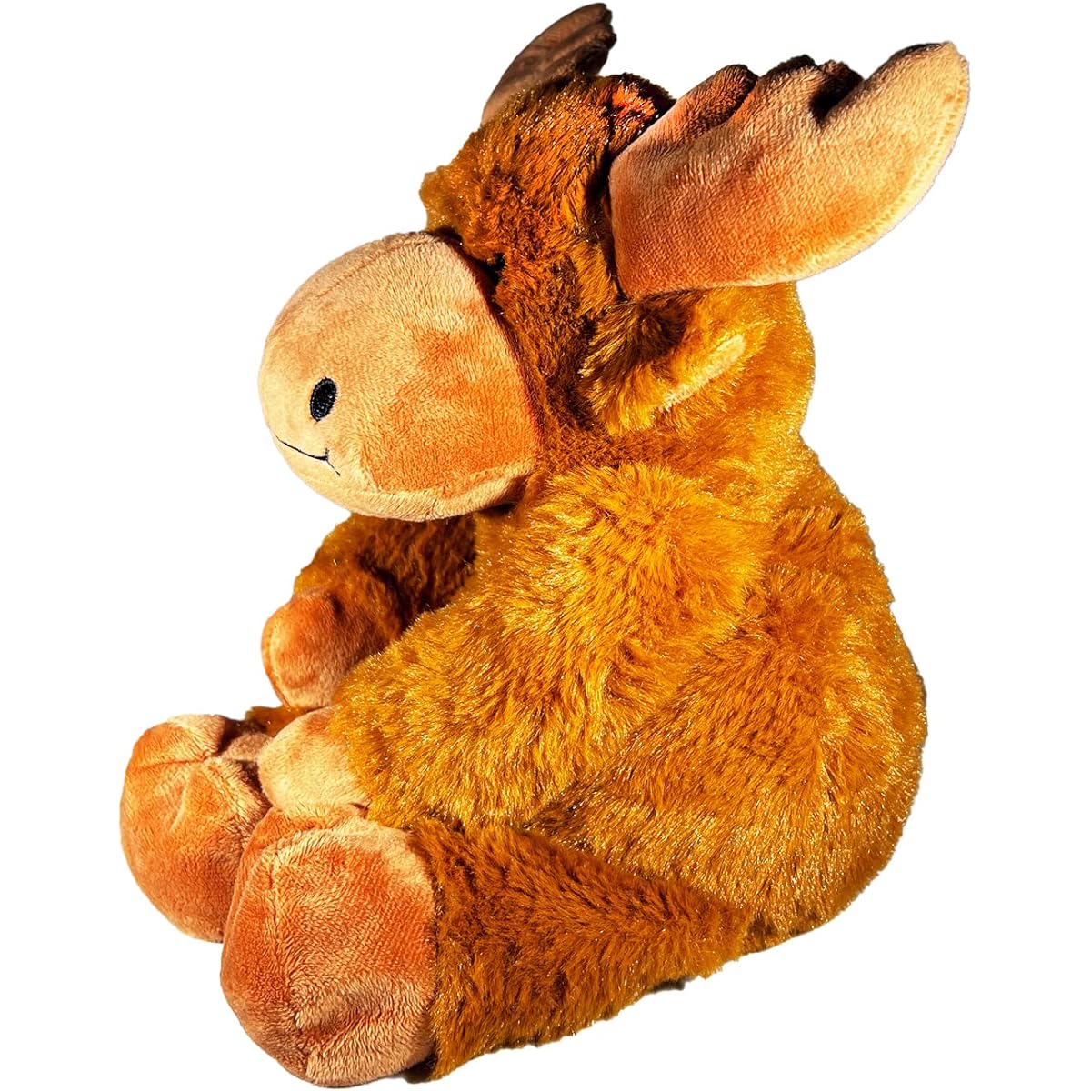 Weighted Plush Moose Worry Microwave Safe Travel Friendly Weighted Stuffed Animal Great Gift