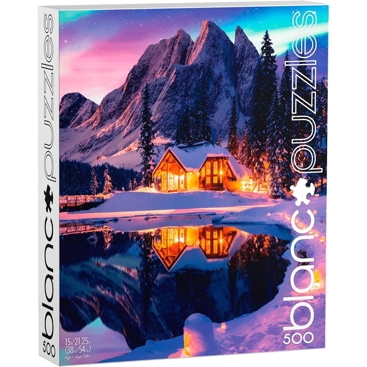 Buffalo Games Jigsaw Puzzle Blanc Aurora Woods 500 Piece