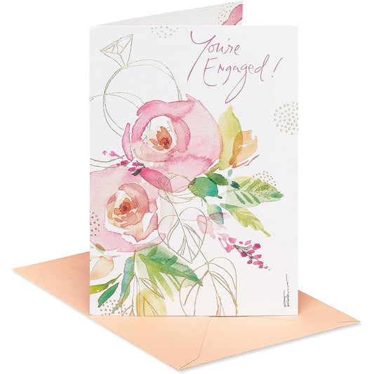 American Greetings Engagement Card - Designed by Kathy Davis (Sweet and Special)