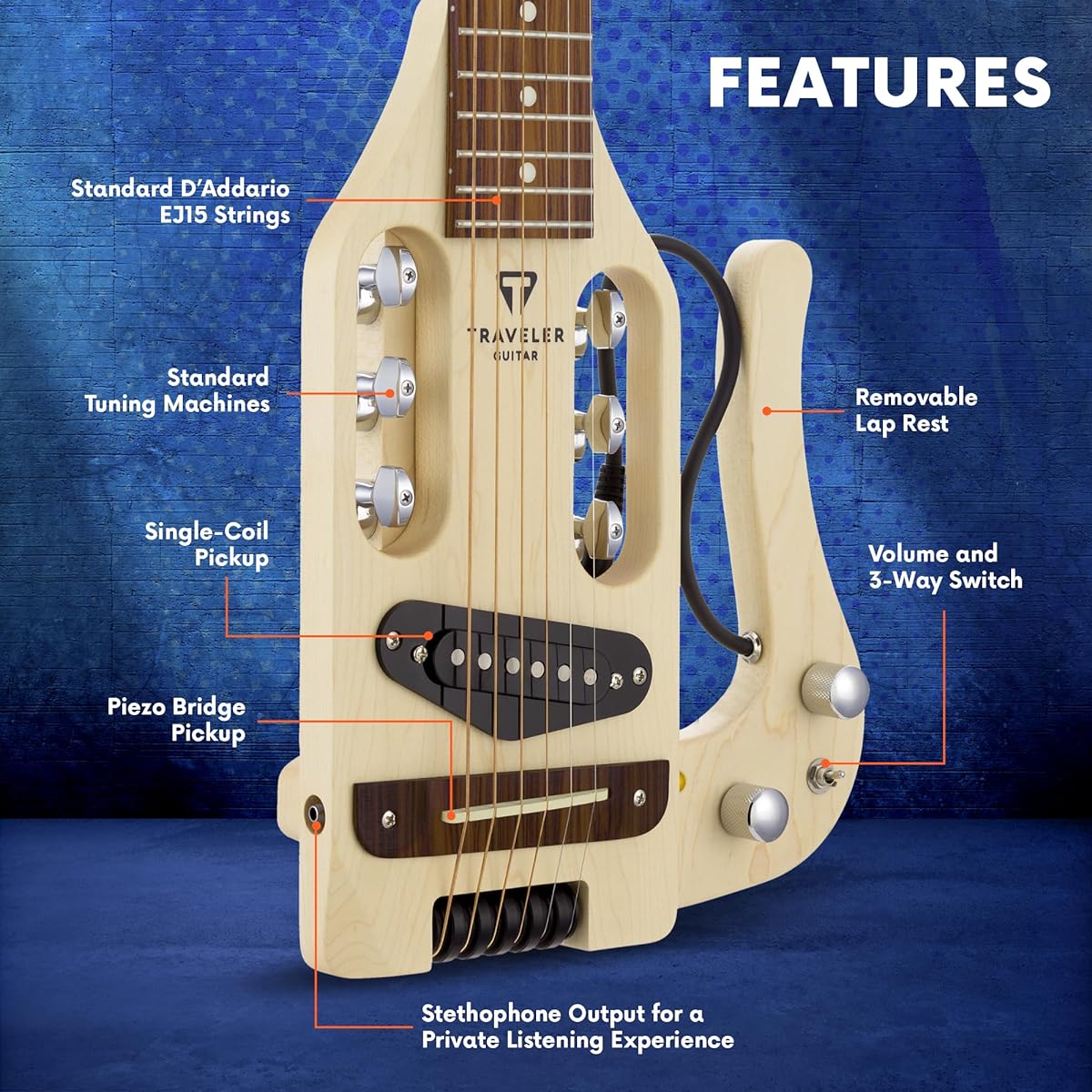TRAVELER GUITAR Traveler Guitar Pro-Series Pro Series / Maple Maple