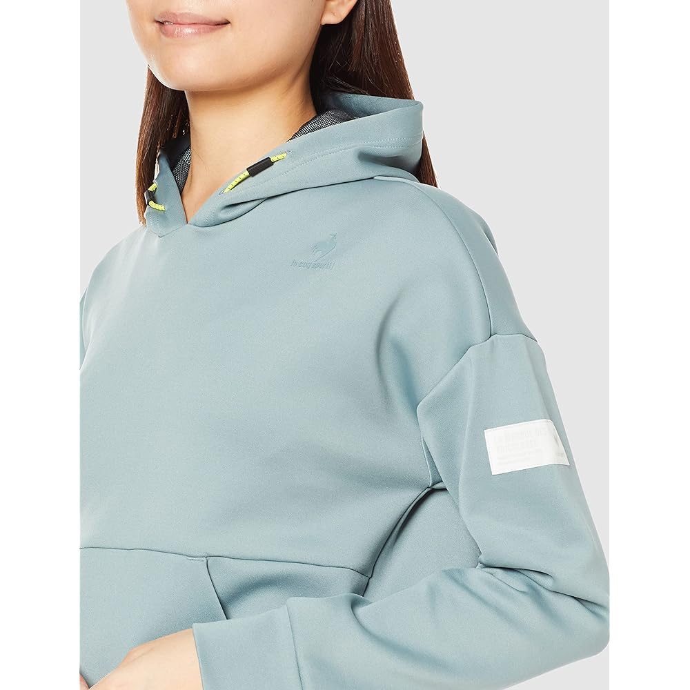 [Le Coq Sportif] 21 Autumn/Winter Model Golf Cut and Sew Parka Cardboard Knit Antibacterial and Odor Resistant Sweat Absorbent UV Care Separate Pocket QGWSJL53 Women's