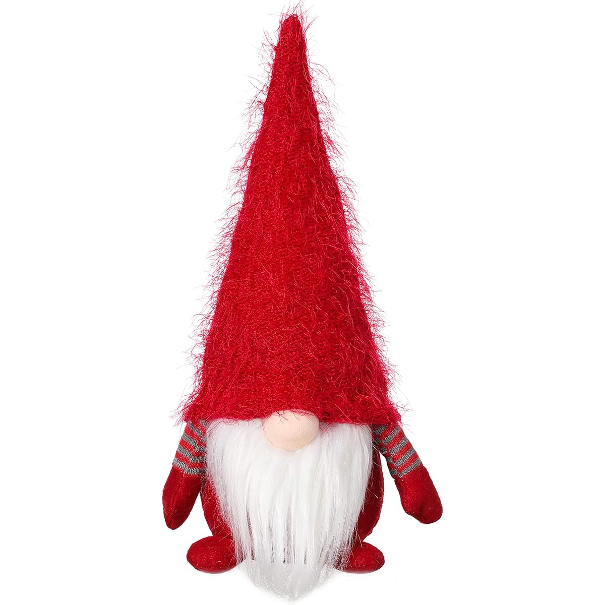 Funoasis Swedish Handmade Stuffed Gnome Christmas Gnome Home Holiday Decor Ornaments Adorable Lucky Valentine's Easter Thanksgiving Christmas Gift Gnome Plush Toy (Red - 14 Inch)