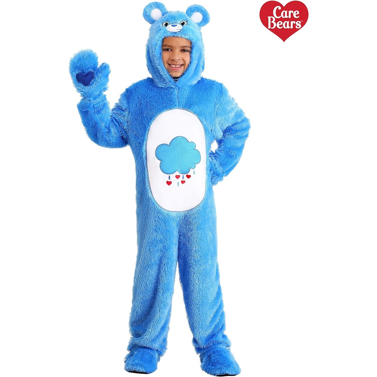 Care Bear Costume for Kids Classic Care Bears Grumpy Bear Onesie for Kids