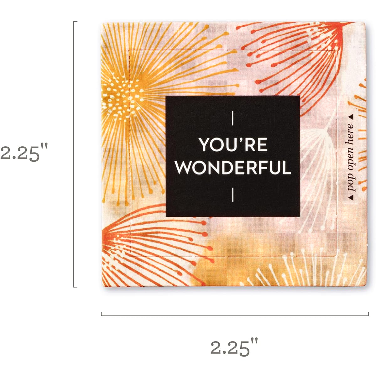 Compendium ThoughtFulls Pop Open Cards 2 Pack Love & You're Wonderful 60 Pop Open Cards, Each with a Different Message