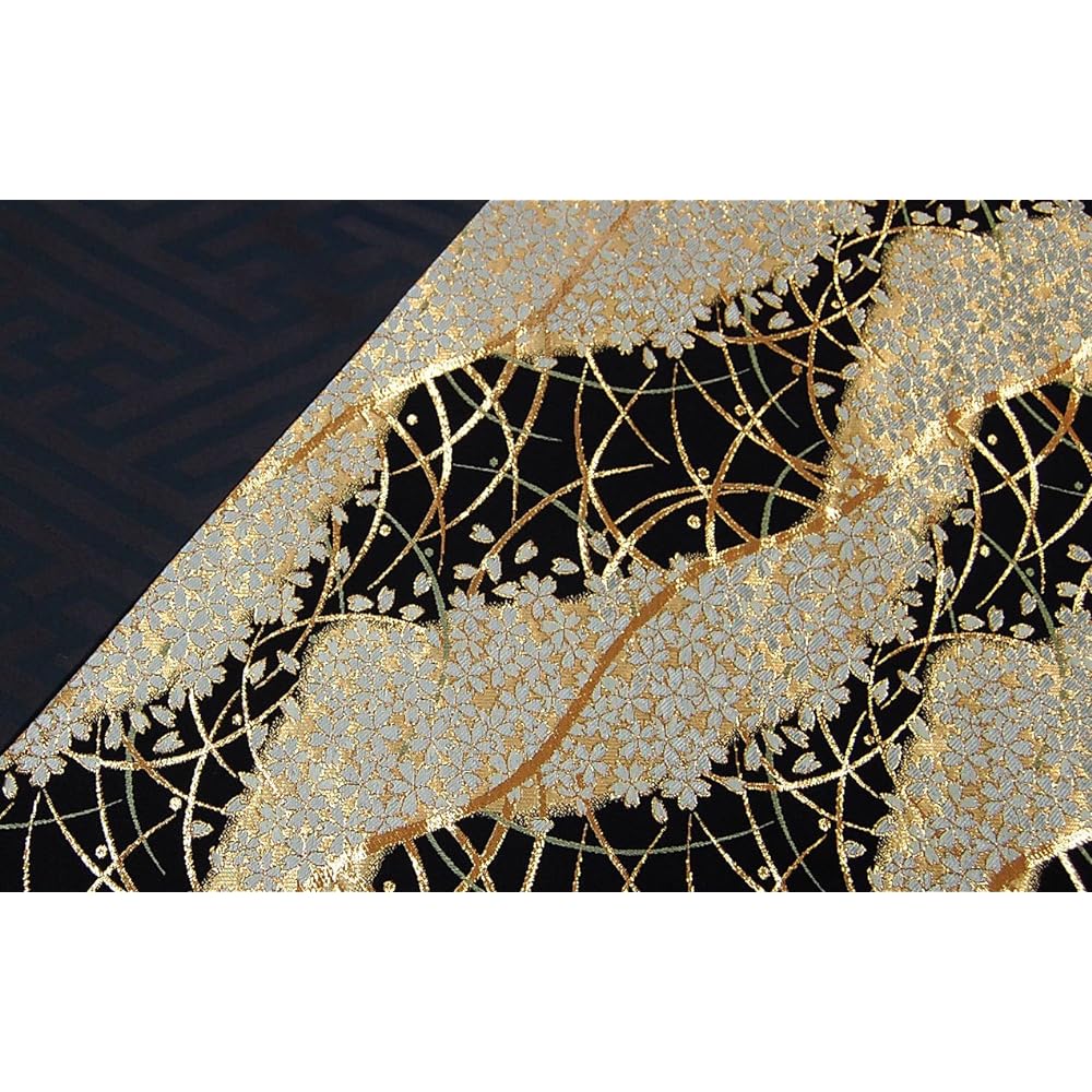 Japanese Style Kimono Table Runner, Obi, Boxed, Packaged, Popular, Great as a Gift for Overseas 120cm (Miyabi)