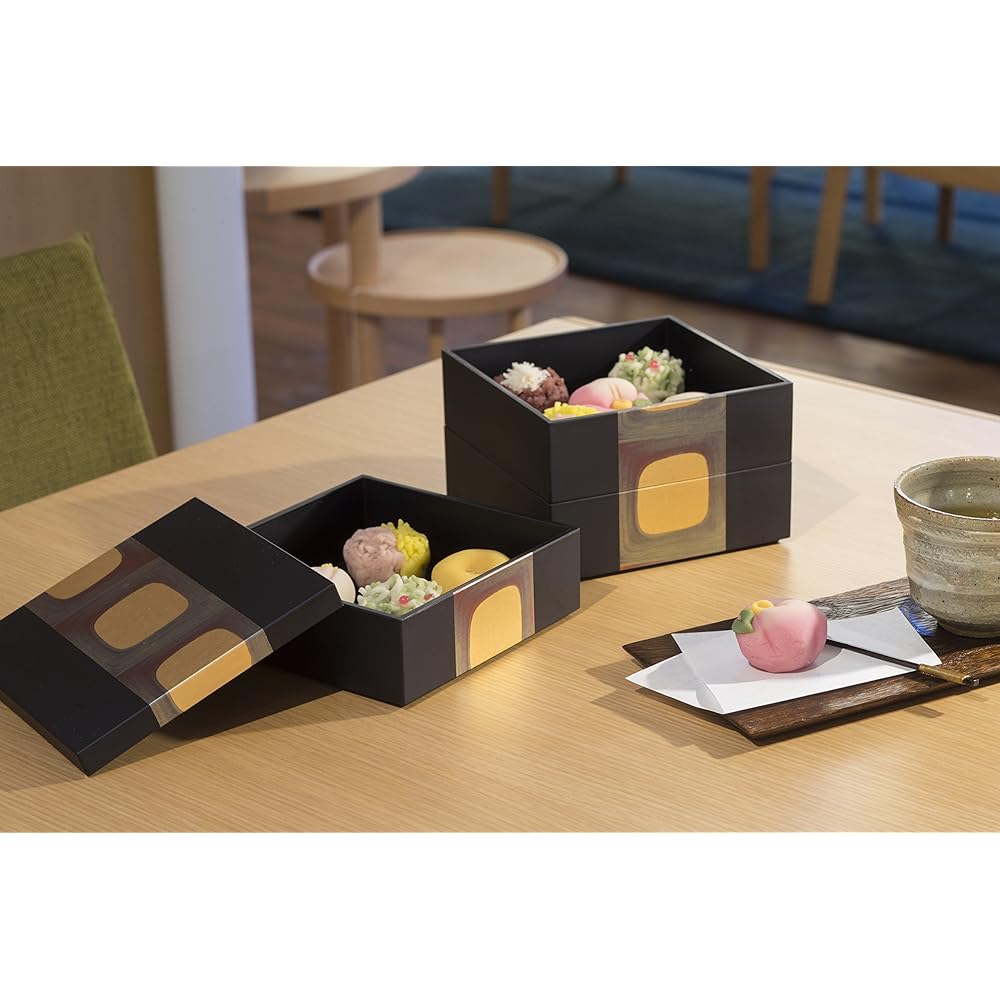 Ancient foil 5 inch three tier heavy (black)
