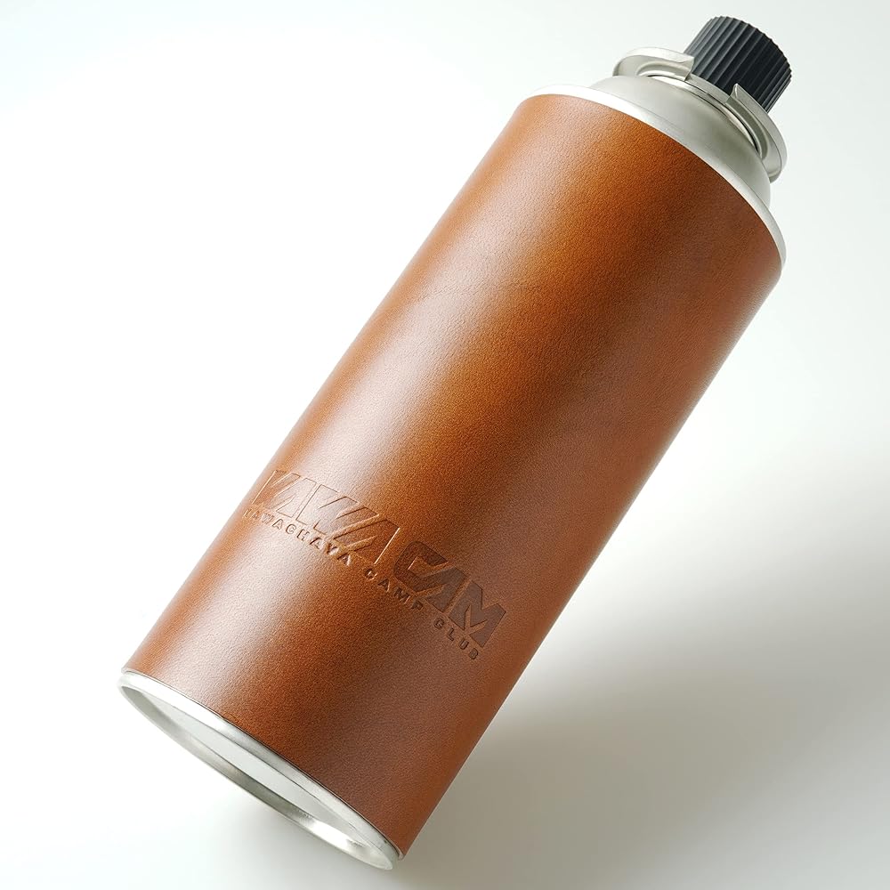 Leather Chaya CB Can Gas Can Cassette Cylinder Special Cover Gas Cylinder Case 250g Camping Outdoor Climbing Genuine Leather Italian Leather Protector Canister Made in Japan
