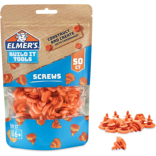 50 Elmer's Build It Screw Canisters