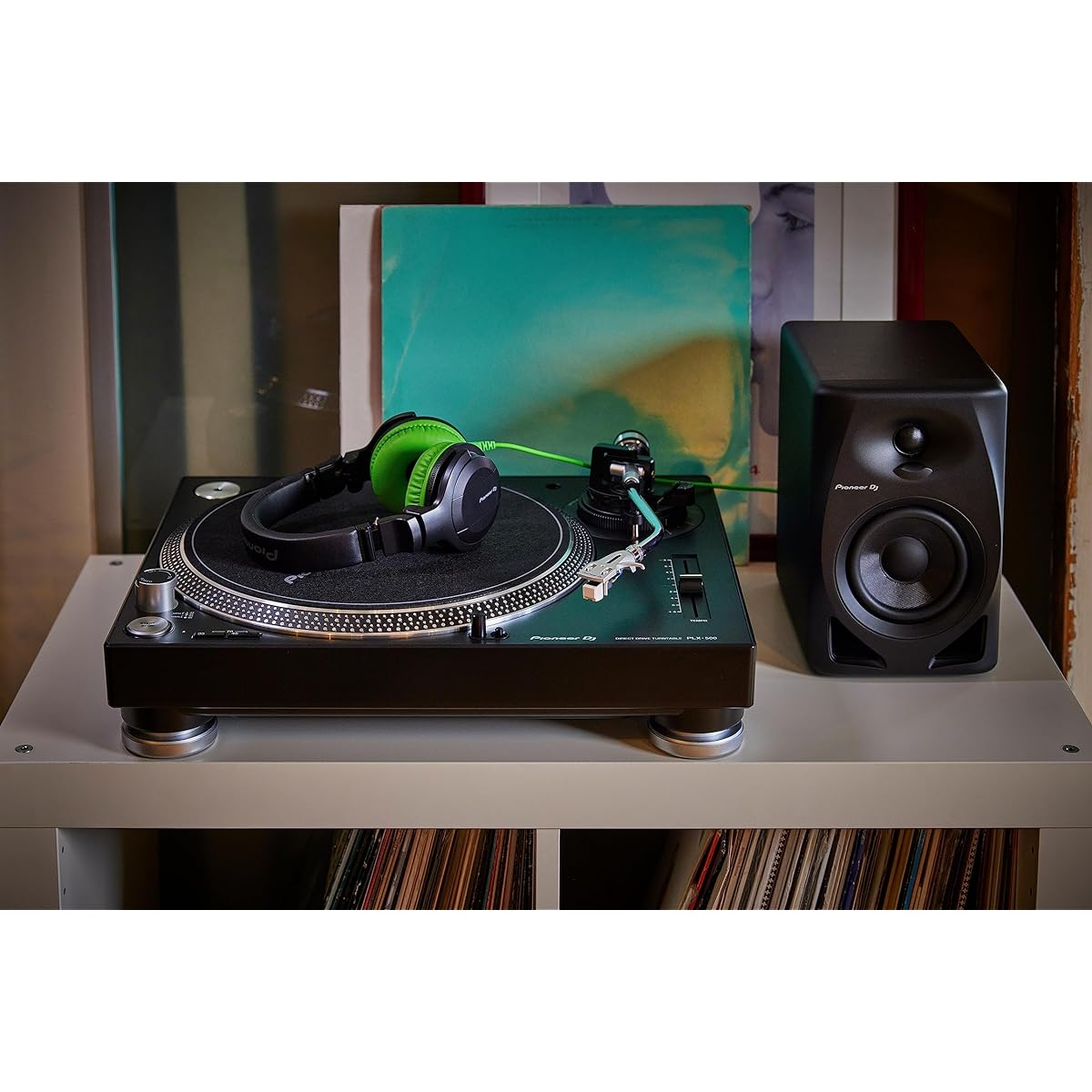 Pioneer DJ 4 inch 2way active monitor speaker DM-40D (Black)