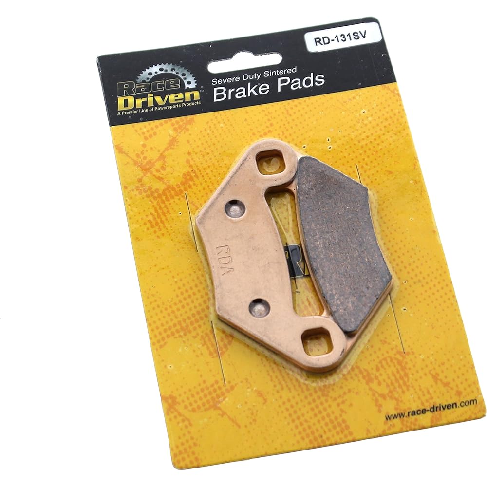 Race Driven Sintered Metal Heavy Labor Front and Rear Brake Pads Polaris Sportsman Scrambler