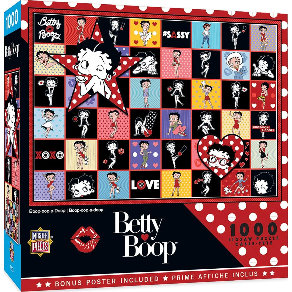 MasterPieces Jigsaw Puzzle 1000 Pieces for Adults/Family/Kids Boop-OOP-A-Doop 19.25"x26.75"