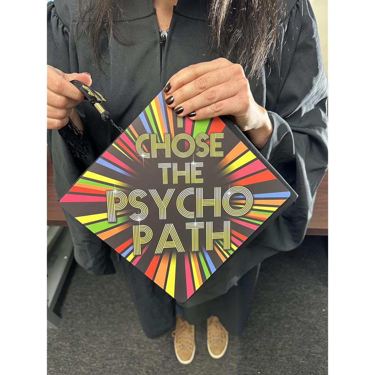 Tassel Toppers Psychology Major Graduation Cap Decorated Graduation Cap