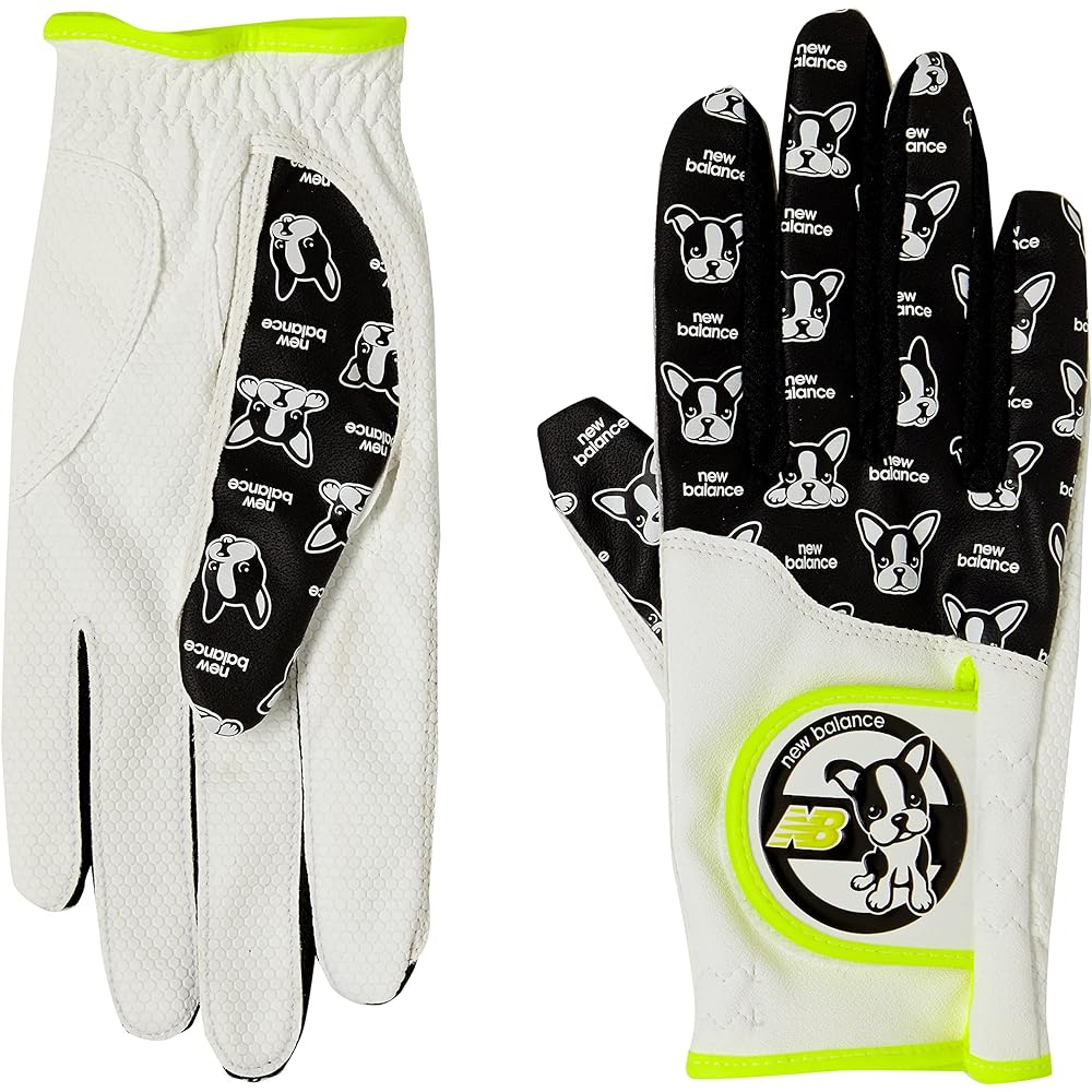 [New Balance] Women's Golf Gloves for Both Hands [Boston Terrier Series] / Continuing standard product / 012-3985503