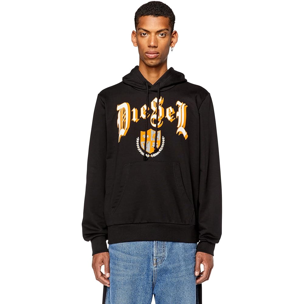 (Diesel) DIESEL Men's Sweatshirt Pullover Hoodie Hoodie A110590HAYT
