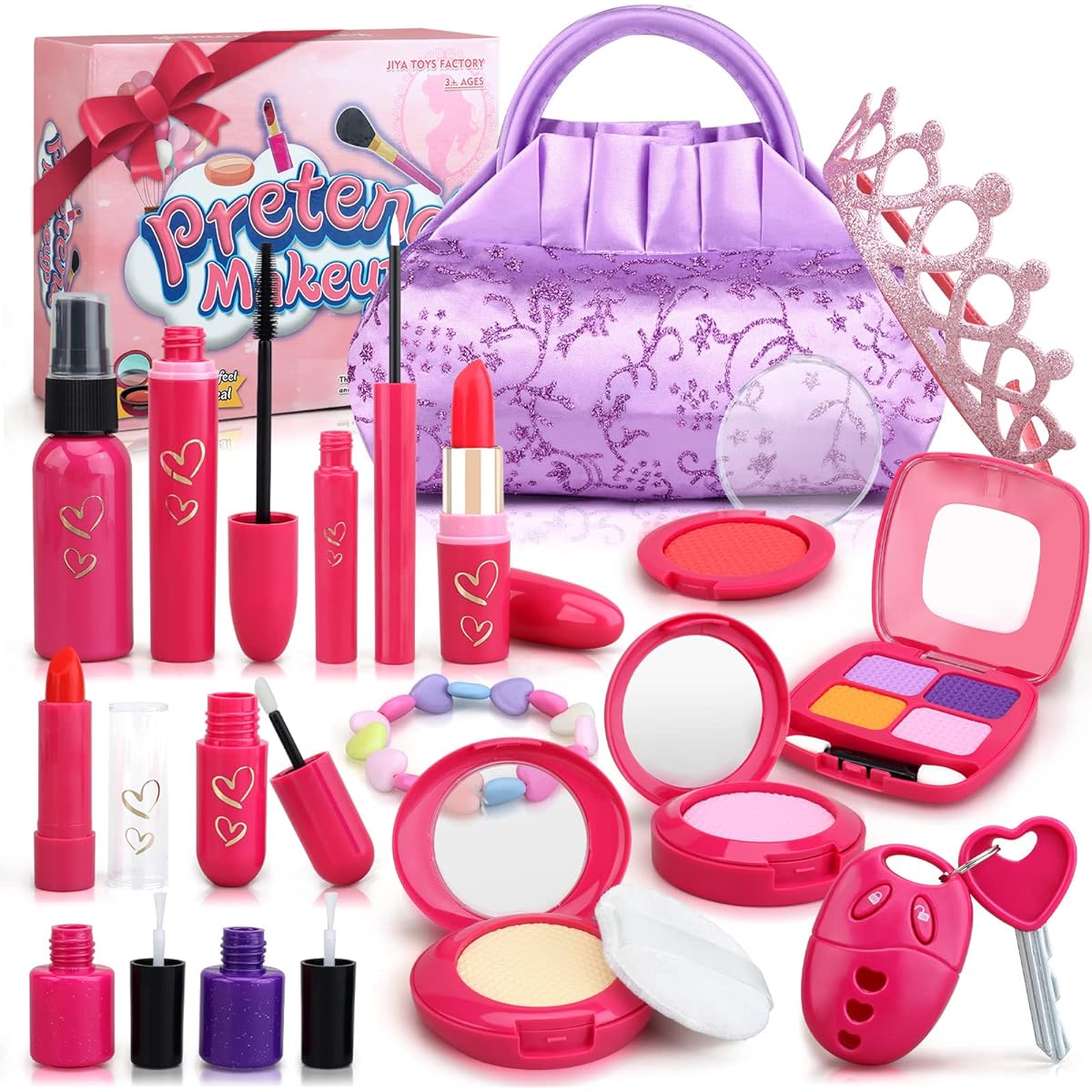Makeup Pretend Play for Toddler Girls Ages 3, 4, 5, 6, 7