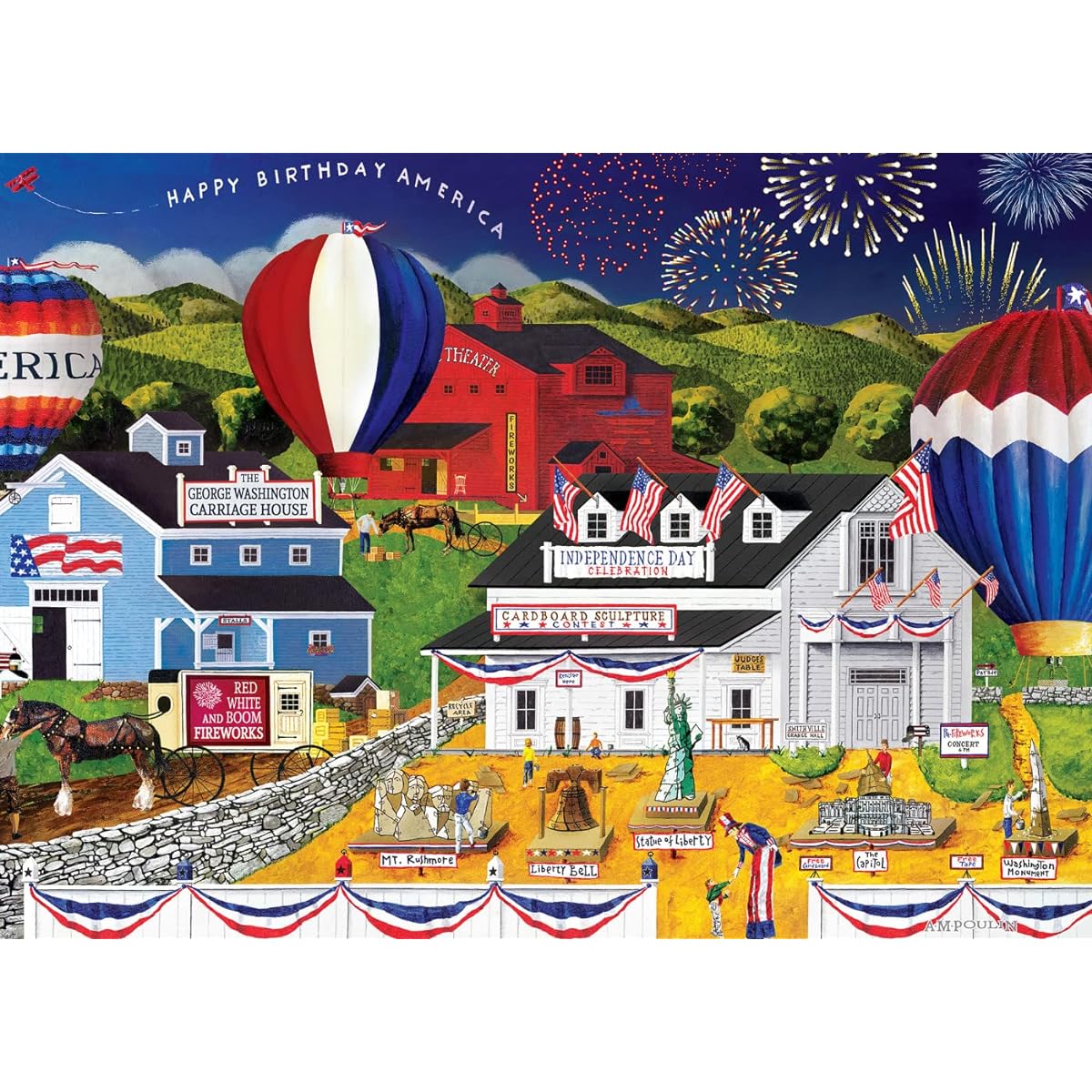 MasterPieces Americana 500EZ Pieces - July 4th