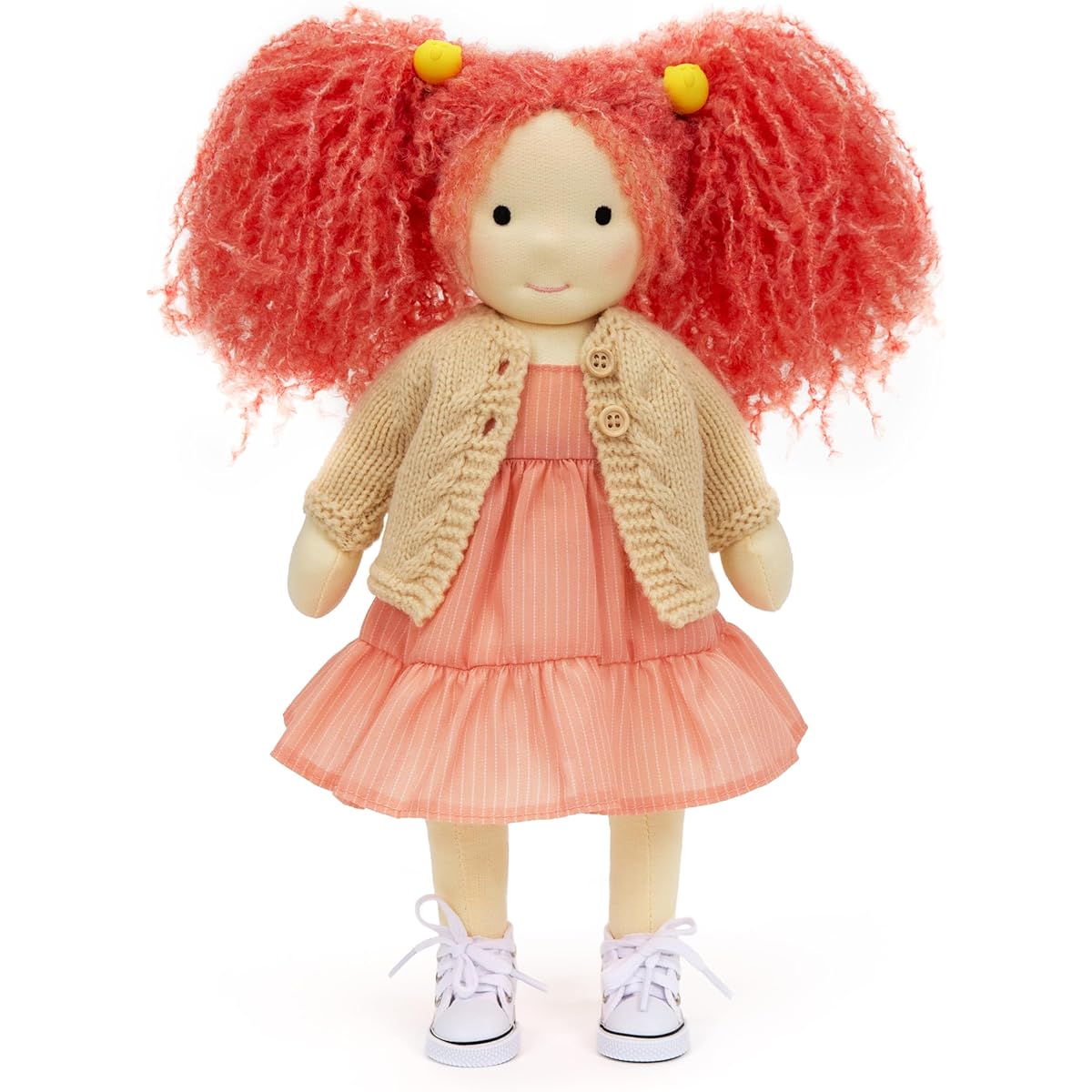 BlissfulPixie Handmade Waldorf Doll Clothes 30cm Clothing Set with Nice Box Girls Christmas Birthday Gift - Caroline Clothing Accessories