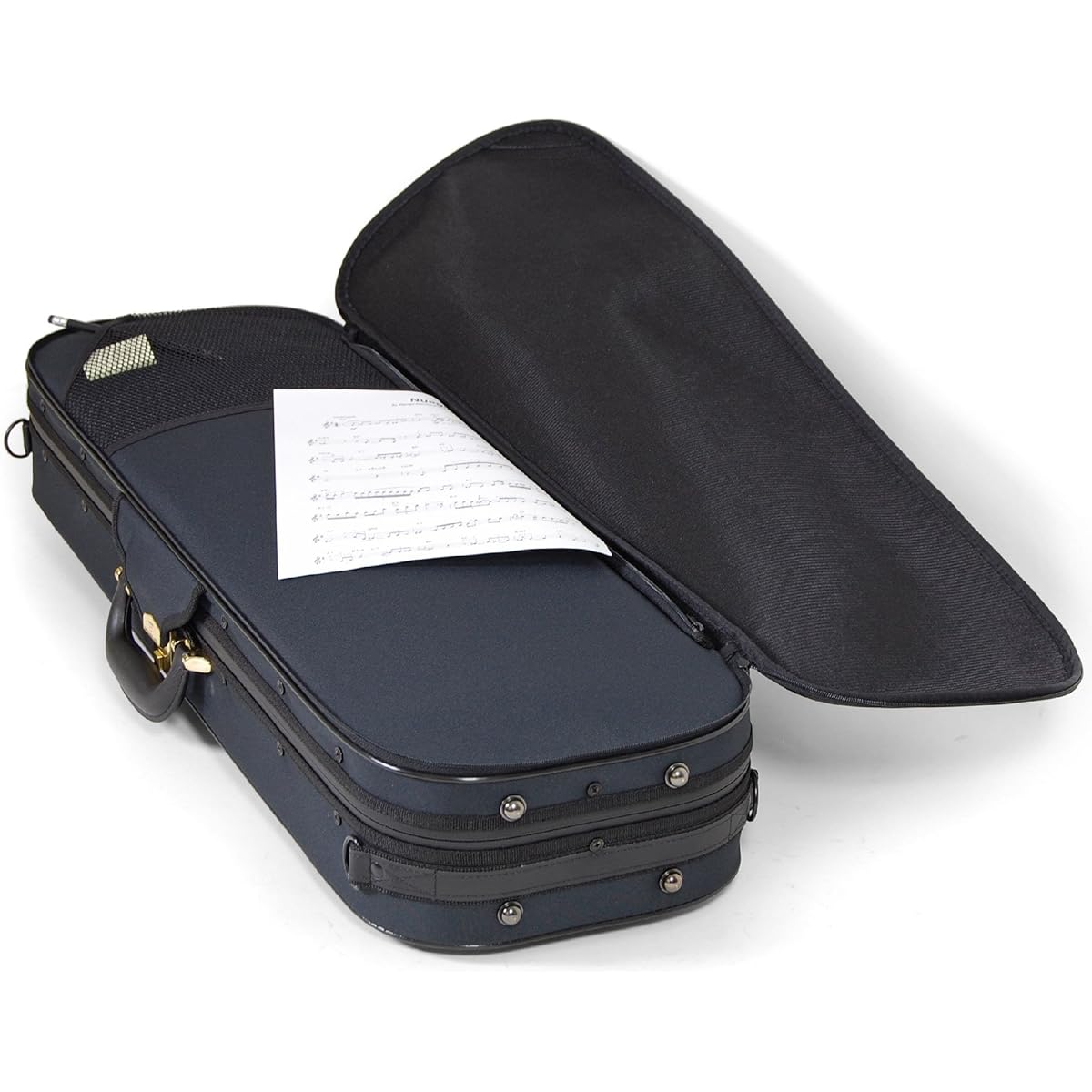 Super Light Oblong Violin Case (Square Type) Black