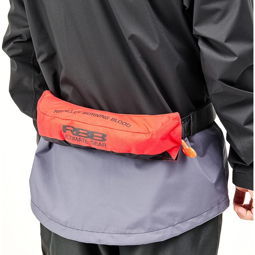 SOSHIN 7658 RBB Automatic Inflating Air Life Pouch II Black Free